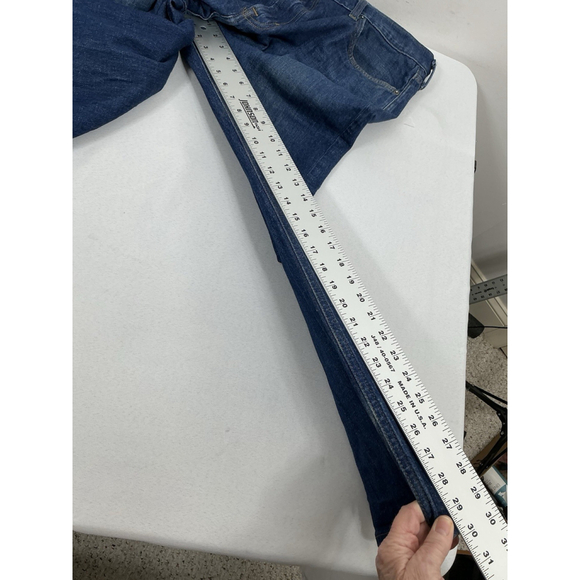 Men’s Excellent Condition Old Navy Loose Blue Jeans 40x30 0140/S-4 - Picture 7 of 8